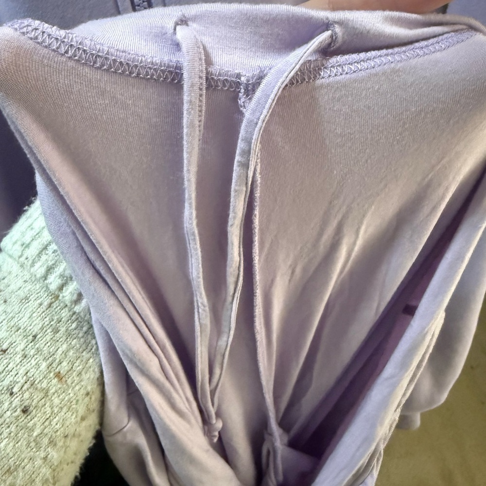 Comfrt Pastel Purple Full Zip Hoodie - Picture 8 of 11